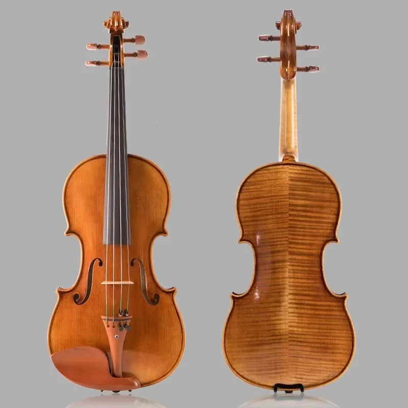 

Stradivari Breuning Storm 1716 Custom Violines European Spruce Handmade Violin Professional Performance Stringed Instrument
