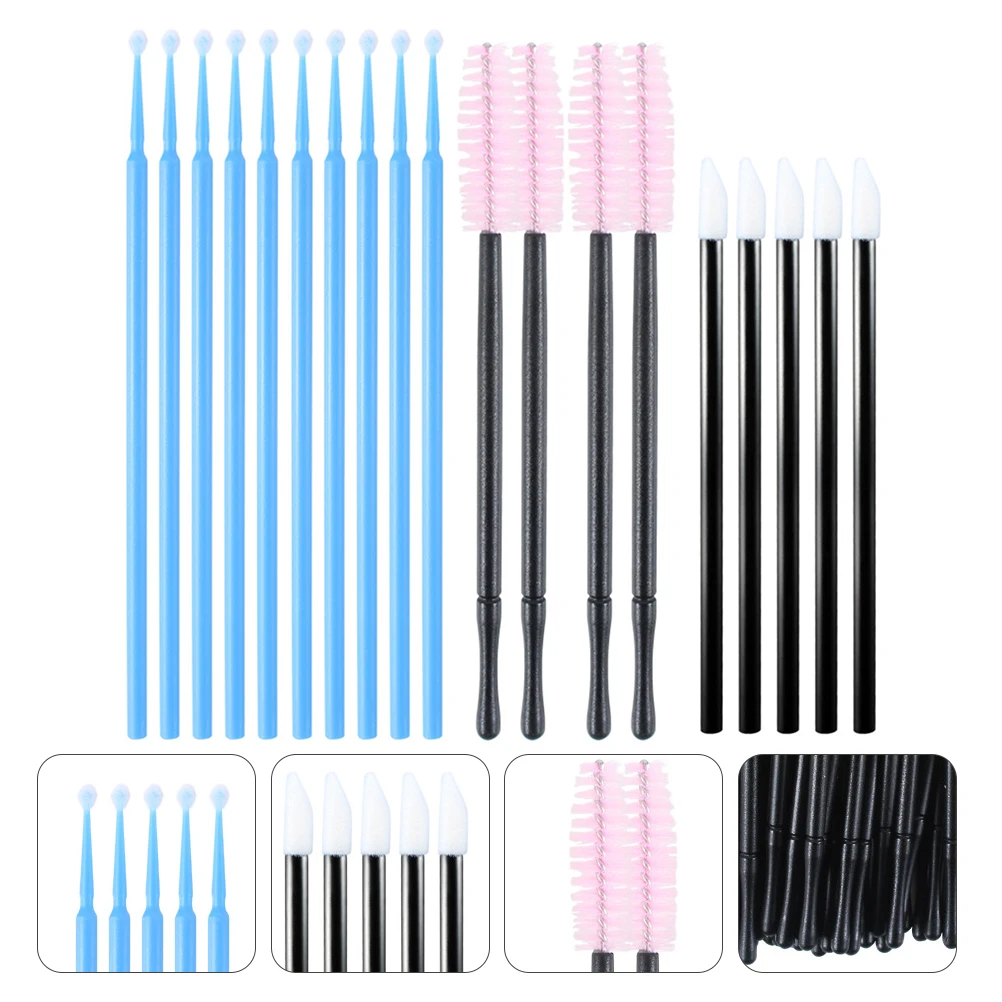 

Eyebrow Eyelash Cleaning Tool Disposable Plastic W Brush Rods Spiral Makeup Accessories Easy to Clean Practical