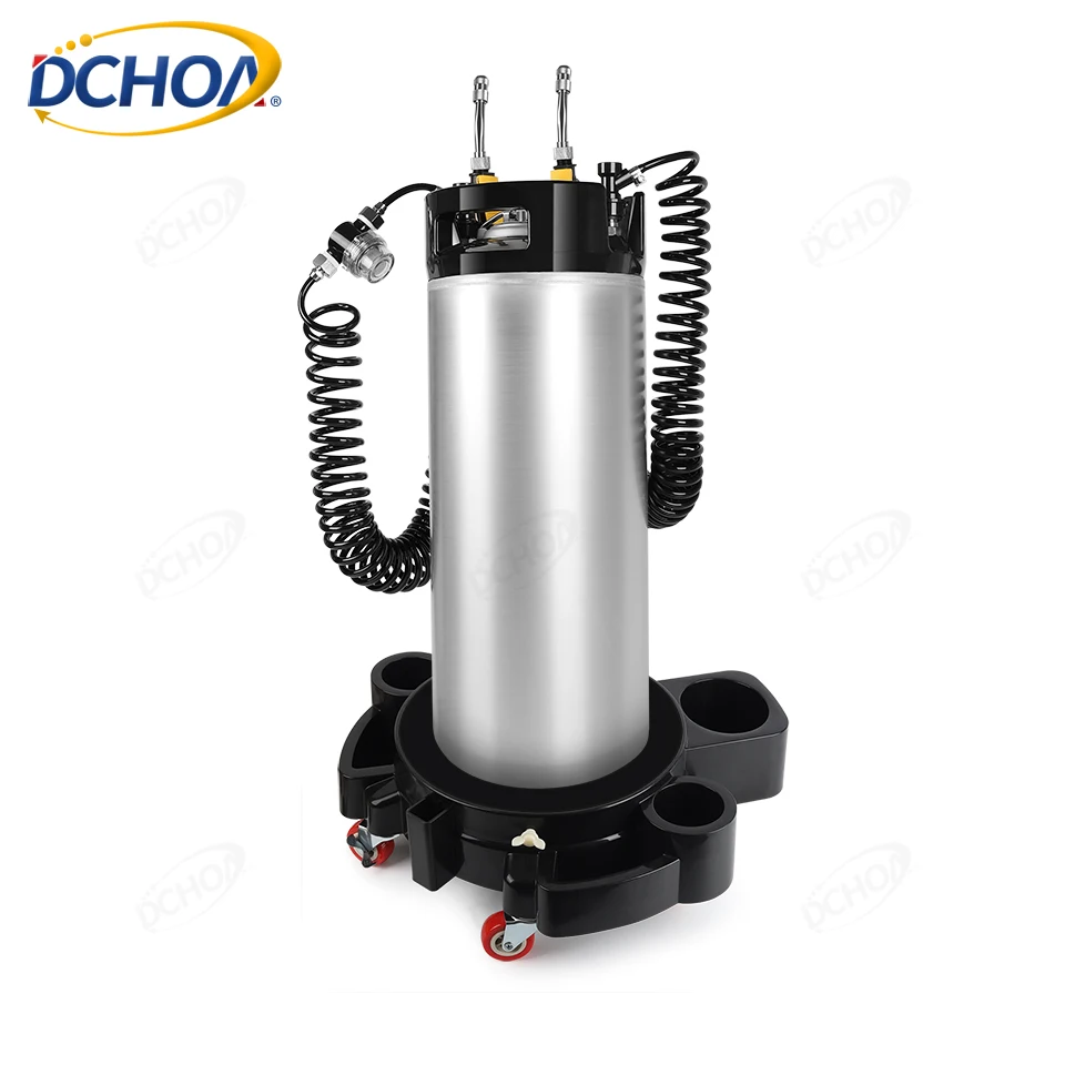 DCHOA Multifunctional Rolling Dolly for Car Detailing Cleaning Bucket Dolly Mobile Stool for Window Tint Kegs
