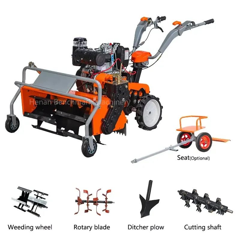 Factory Sales Mini Power Weeder New Handheld Cultivator Weeder Farm Hand Weeder Machine