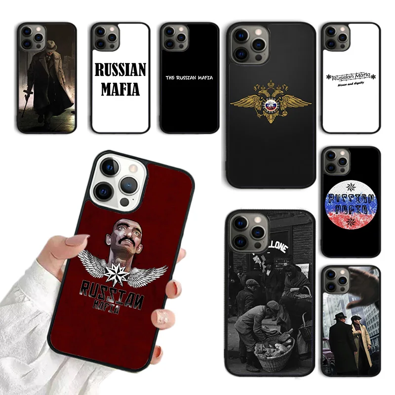 Russian Mafia Phone Case For iPhone 15 16 SE2020 11 12 13 14 Pro Max Mini Cover For iPhone Max 6 7 8 Plus coque Fundas Shell