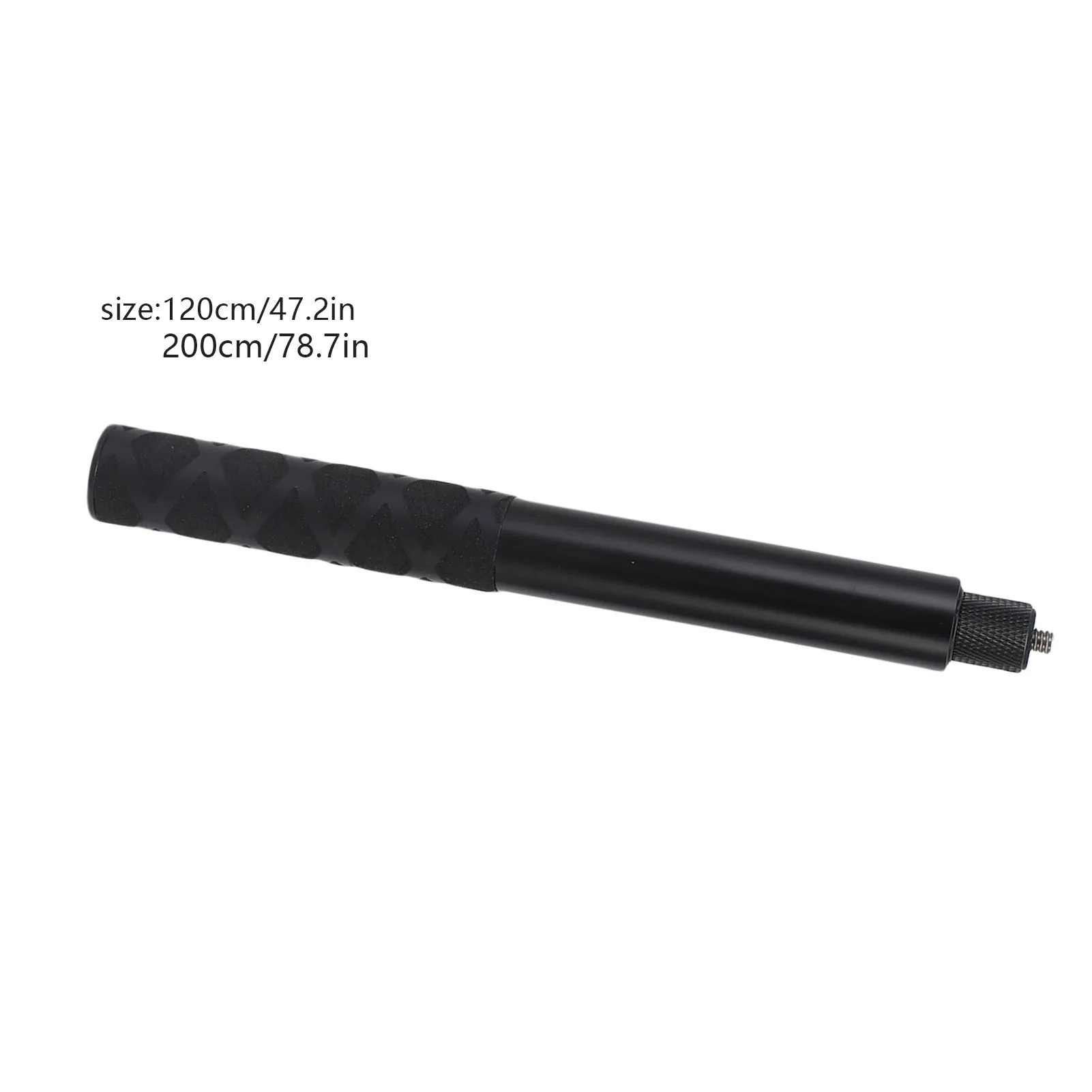 自撮り棒延長ロッド 強力な互換性 ポータブルメタルカメラ自撮り棒延長ロッド 広角写真撮影用