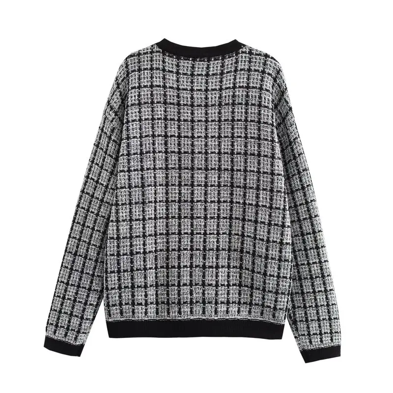 Spring 2025 Women's Long Sve round Ne Straight Tube Cardigan Color Blo Open irt Commute Sle Regular Length