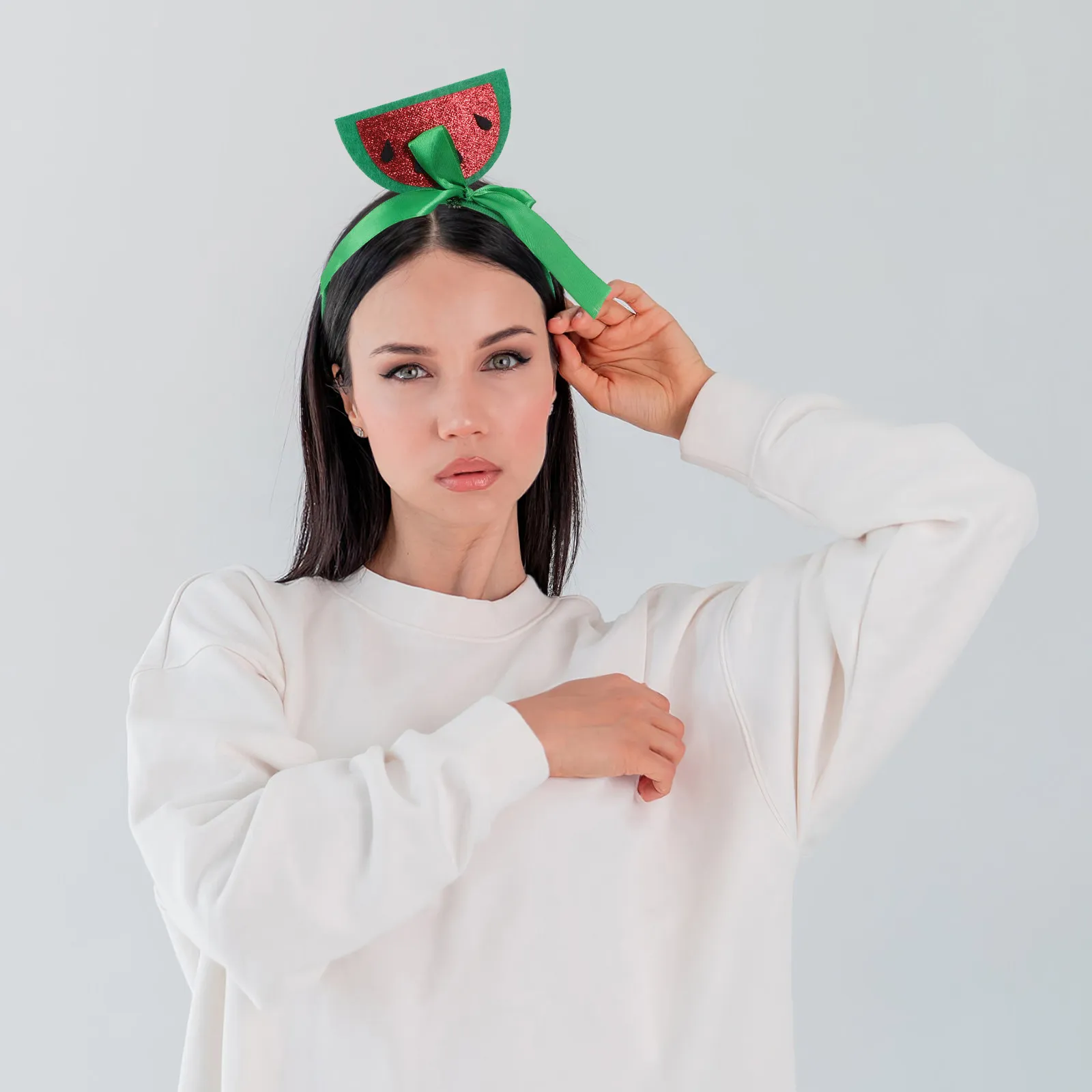 

2Pcs Fruit Hairband Watermelon Strawberry Summer Headpieces Kids Girls Party Costume Holiday Birthday Accessories