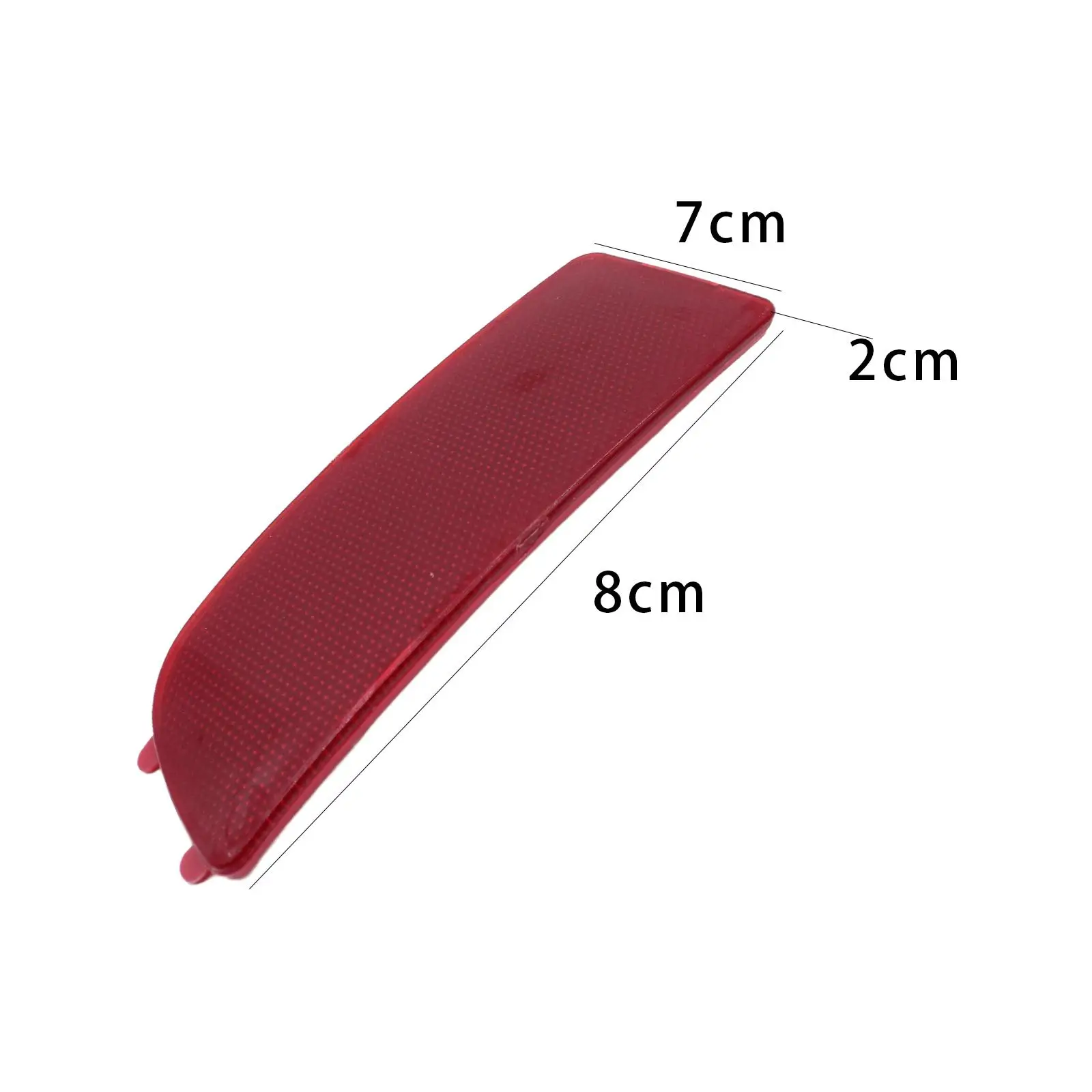 Cubierta reflectora de parachoques trasero para coche, accesorios exteriores, fácil de instalar, Reflector rojo 2E0945105 para VW Crafter 30-50 2006-2016