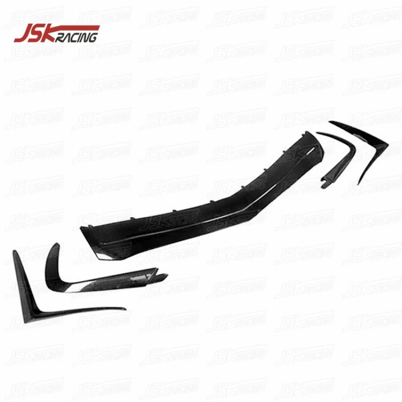 

Style Carbon Fiber Front Bumper Canards For 2015-2018 Mercedes Benz AMG GT GTS