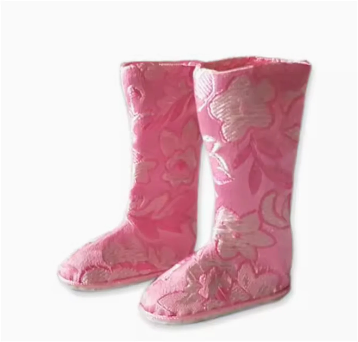 古代女性の靴 1/6スケール クラシックブーツ 布製 黒 赤 ピンク 黄色の靴 12インチ アクションフィギュア モデル玩具用