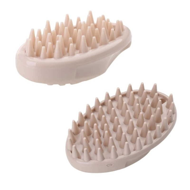 

2pcs Comfortable Durability Pet Brush Ergonomic Detangling Comb Unisex Tool