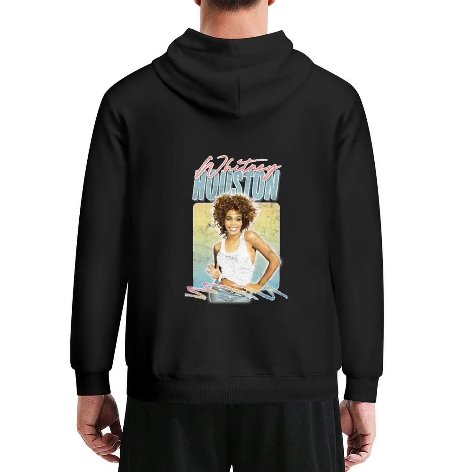 

Whitney Houston Hoodie japanese style men clothes men clothing autumn jacket men men's oversize hoodie