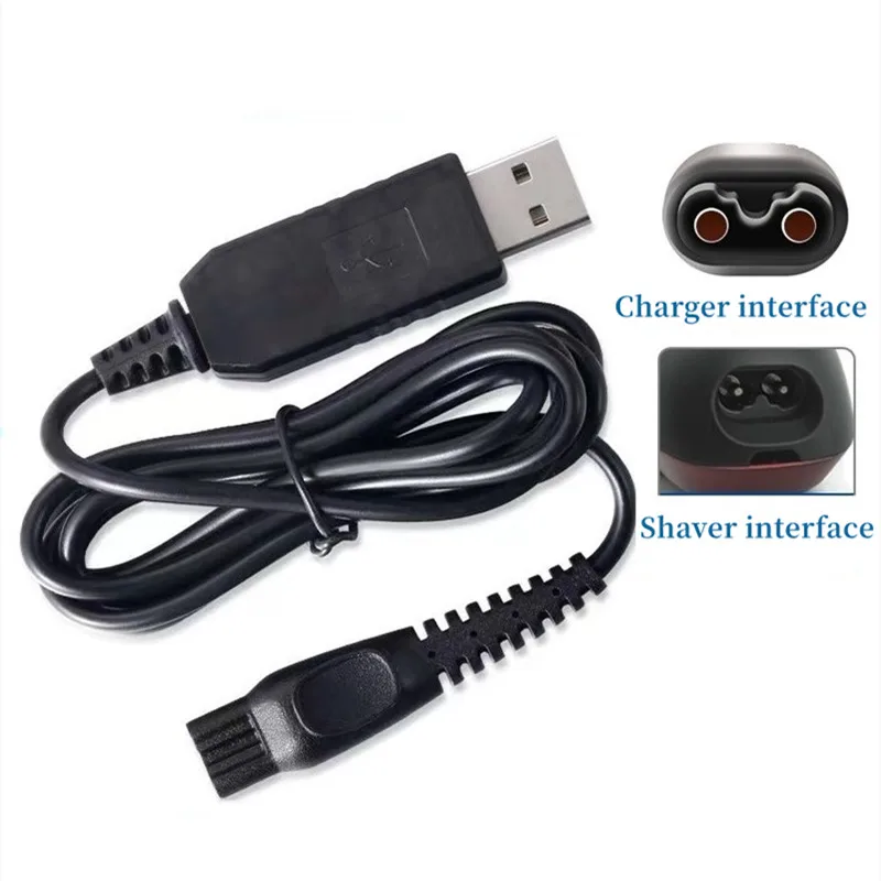 NW-F885本体・カバー・充電ケーブル HQ8505 15V カミソリ USB 充電ケーブルフィリップス電気シェーバー