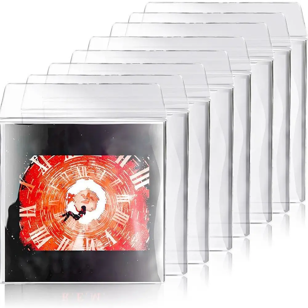 New 7/10/12 inch Vinyl Records Sleeve Resealable Thickened LP Record Cover Record Protection Record view 3