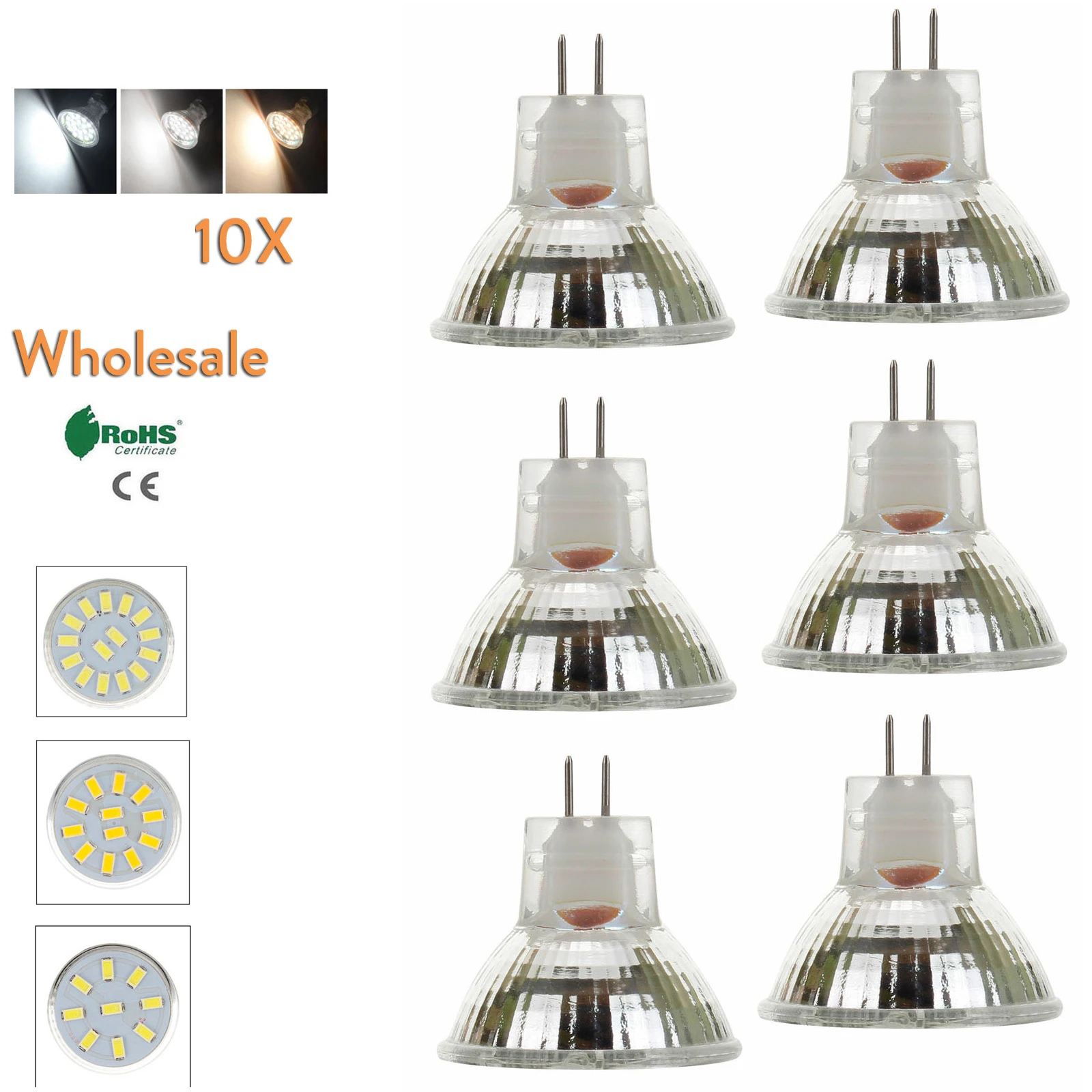 

10X Mr11 Led Spot Light Bulb 3W 4W Dc 12V Neutral White Lamp Smd2835 Gu4 Not Dimmable 9Leds 12Leds 15Leds Smd 120 Beam Lampada