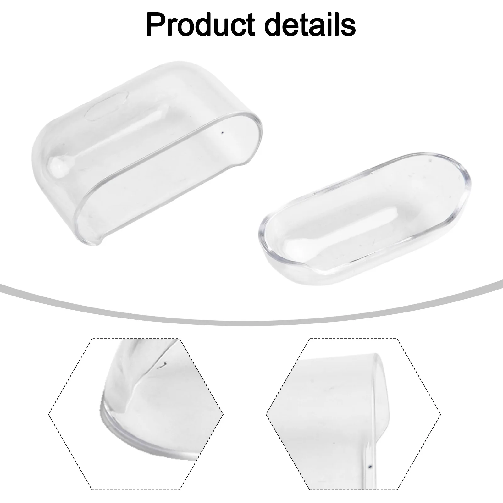 Clear Earphone Case Shockproof Silicone Soft Earphone Case For Airpods Pro 2 /3/2/ Headphone Protective Cover Accessories