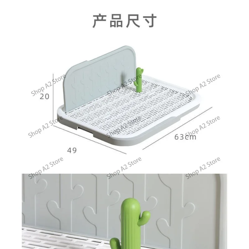 Large Medium Small Dogs Cactus Large Dog Toilet Indoor Potty Tray Rabbit Urine Tray