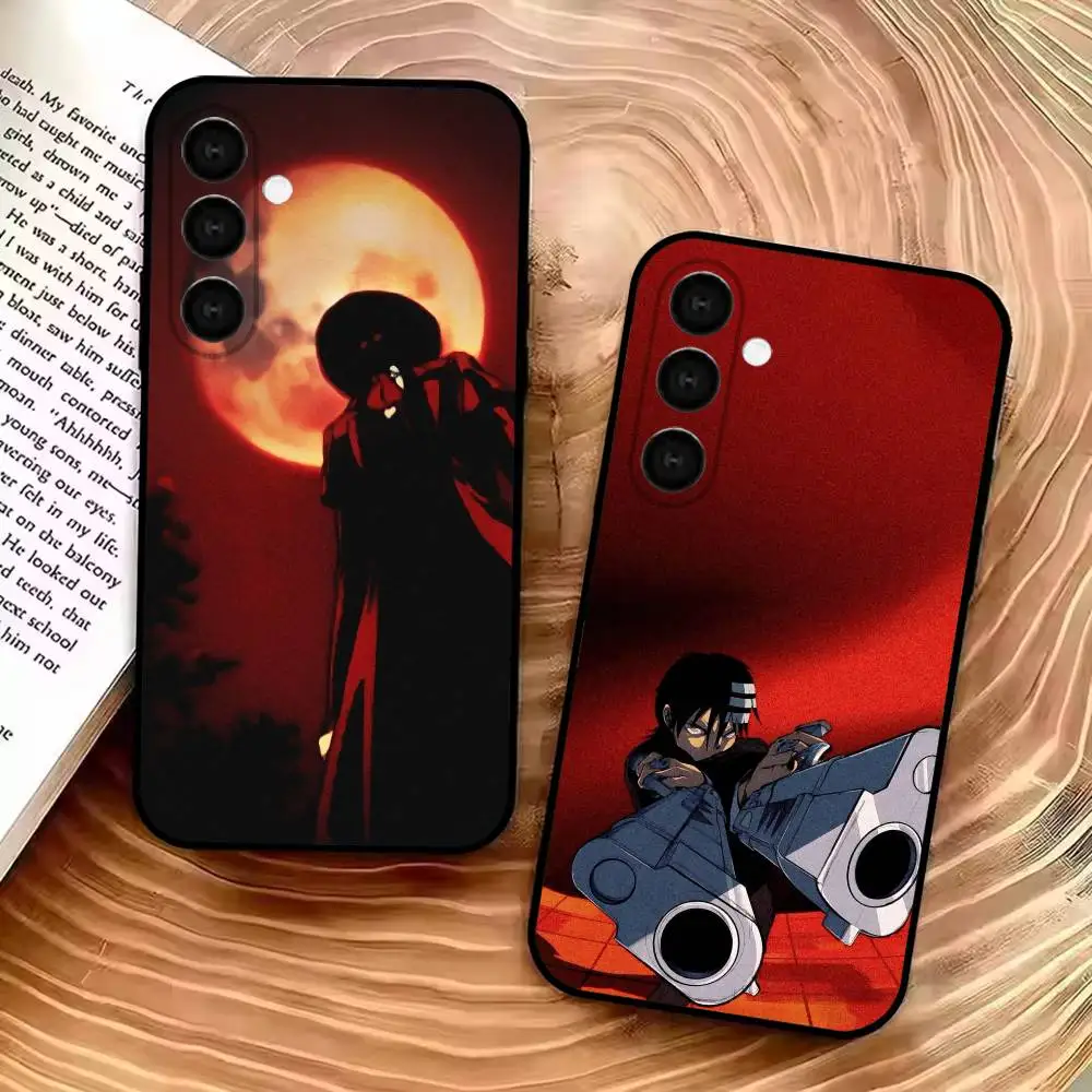 Anime S-Soul E-Eater Fashion Phone Case coque Cover For Samsung Galaxy A12 22,32,52,53,71,73, Note9,10,20 Ultra