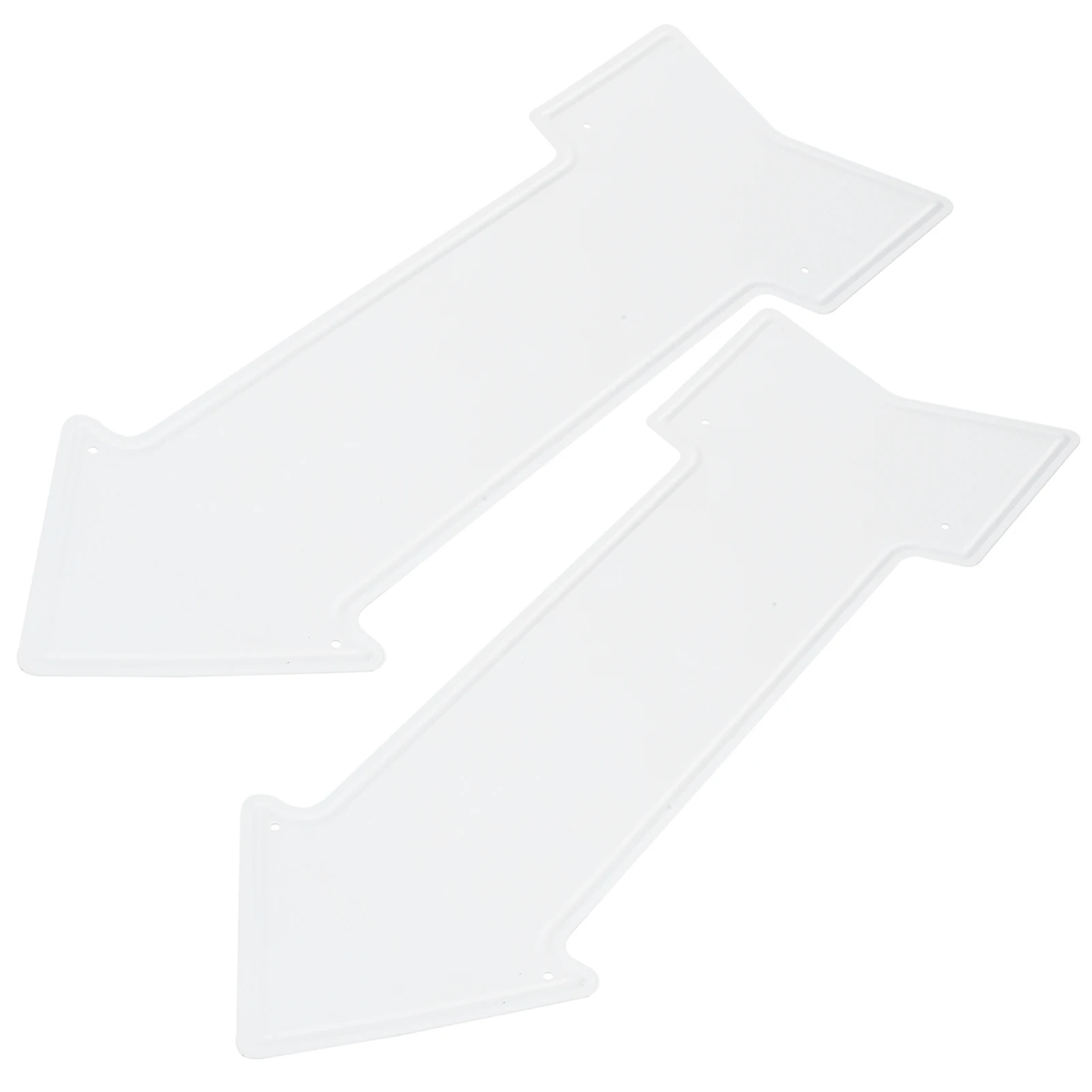 

2pcs Metal Sign Tin Painting Blank Board for Wall Craft DIY Decorative Iron Sheet Shaped Panel Material Home Project