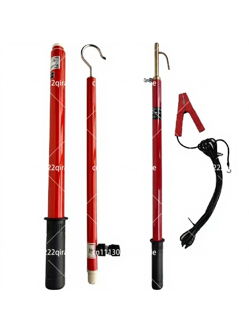 10kV-500kV High Voltage Discharge Rod, Direct Resistance Discharge Value, Dual-Purpose Insulated Rod, Telescopic Discharge Pen