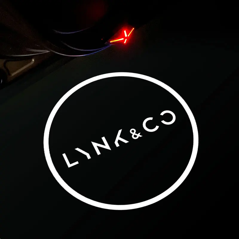 

Car door welcome lamp projection LED warning wireless high-definition no-wires charging accessories bright brand car universal