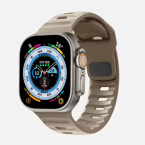 Strap For Apple Watch Band 49mm 44mm 45mm 41mm 40mm 42mm 38mm Soft Silicone sport Bracelet iwatch Serise 8 7 SE 6 5 9 Ultra 49mm - Image 29