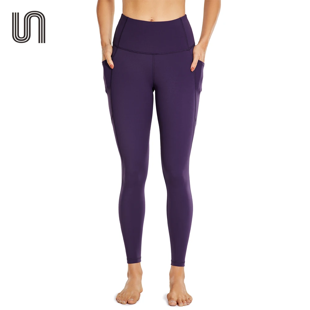 Mallas de entrenamiento para mujer, pantalones de Yoga atléticos de cintura alta de 25 pulgadas, elásticos, ajustados, Sexy, levantamiento de caderas