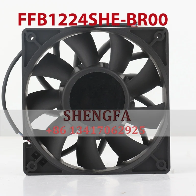 Printing Machine High air Volume Inverter Delta 5V 12V 48V DC24V 1.20A AC EC 12038 120x120x38MM 12CM FFB1224SHE-BR00 Cooling Fan