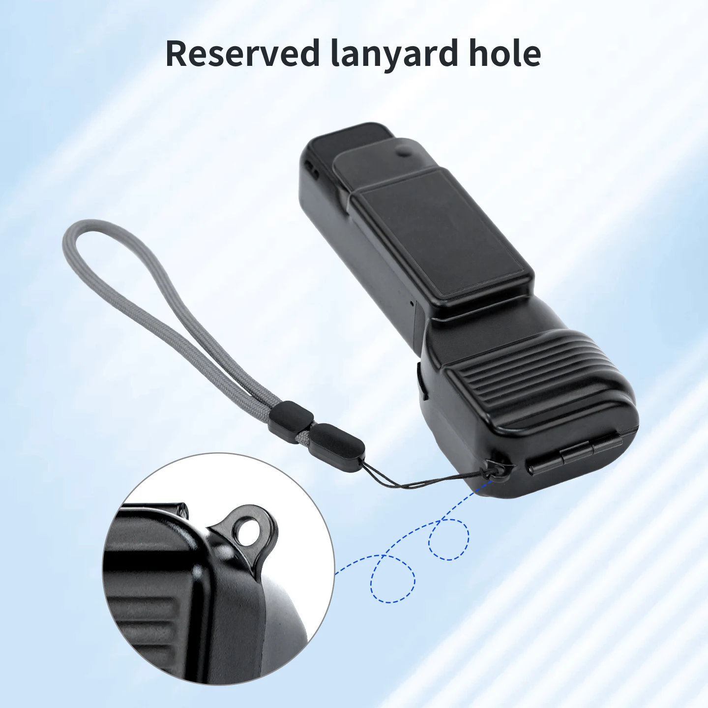 Silikon-Antirutsch-Basis für DJI Pocket 3 4 Desktop-Ständer Unterstützt Unterbrechungsfreies Laden Stabile Platzierung für Vlog Live-Streaming – Detail 9