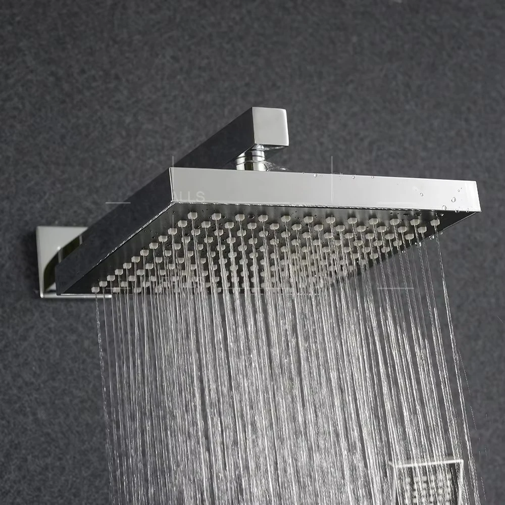 Hot Sale in Wall Bathroom Thermostatic Fittings Ceiling Rain Shower Head Brass Hand Shower Jet Shower