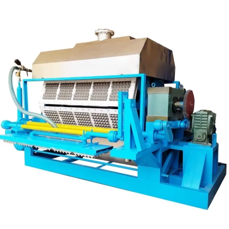 Small Egg Tray Maker Semi Automatic Paper Pulp Machine For Home Business Local Factory Use