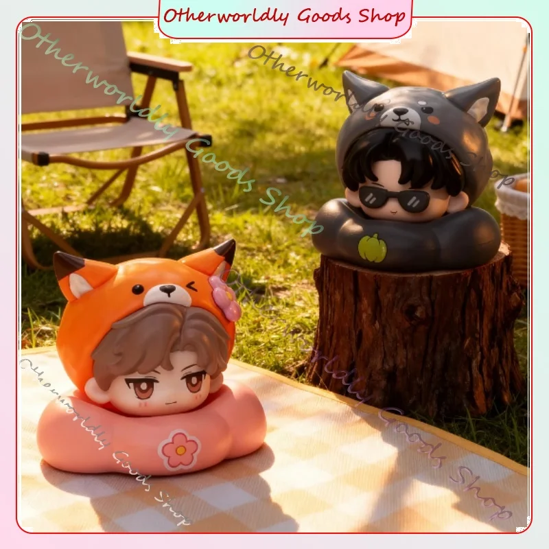 A tumba perdida fofo pequeno ninho série empilhamento caixa cega decoração de mesa coleção presente do feriado brinquedos anime estatueta