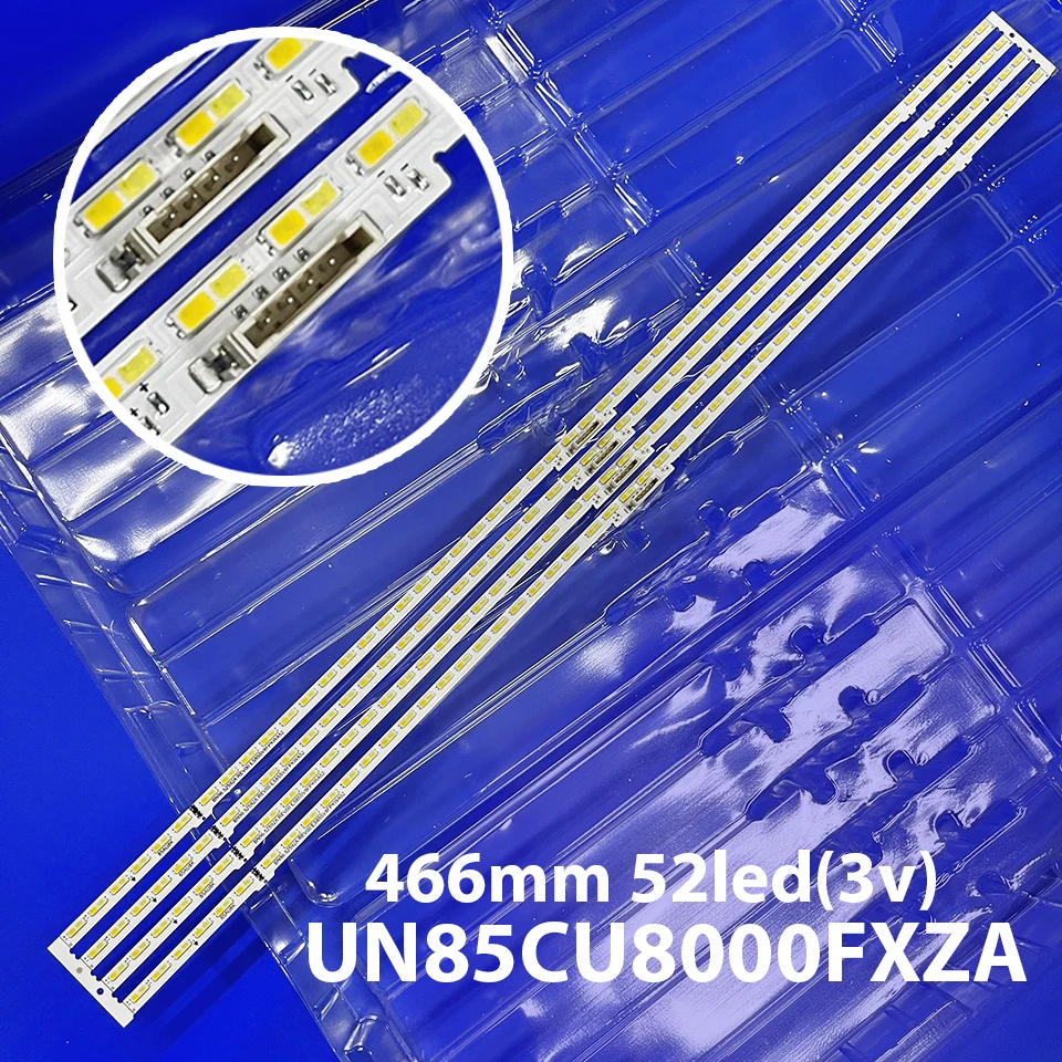 

100% новые светодиодные ленты из 4 шт./комплект для 85 телевизоров UN85AU8000FXZC UN85AU8000FXZA UE85AU8005KXXC UN85AU7980FXZA UN85CU8000FXZA UN85CU8000DXZA