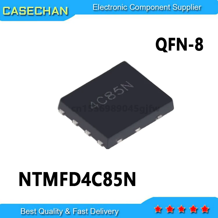 5pcs/lot 4C85N NTMFD4C85N QFN-8