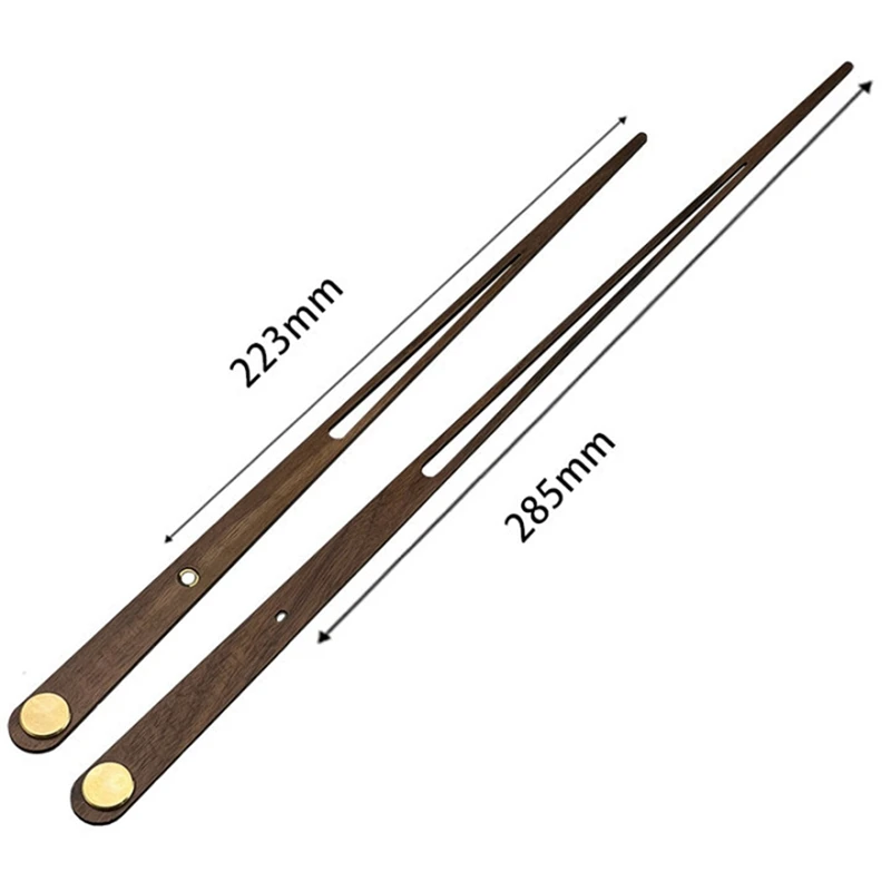 Mecanismo de movimiento de reloj de alto Torque, reloj de cuarzo de pared grande, manos largas, madera de nogal, piezas de reparación de bricolaje, reemplazo de 23Mm, caliente, 3 unidades