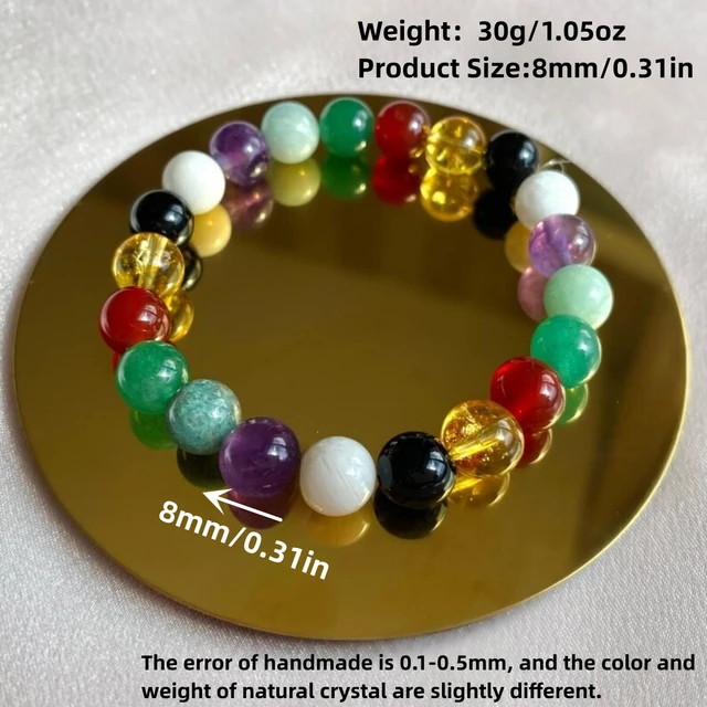 1pc 3sizes Chakra Bracelet Healing Crystal Chakra Crystal Protection Bracelet Zodiac Gemstone Bracelet Anxiety Bracelet AliExpress