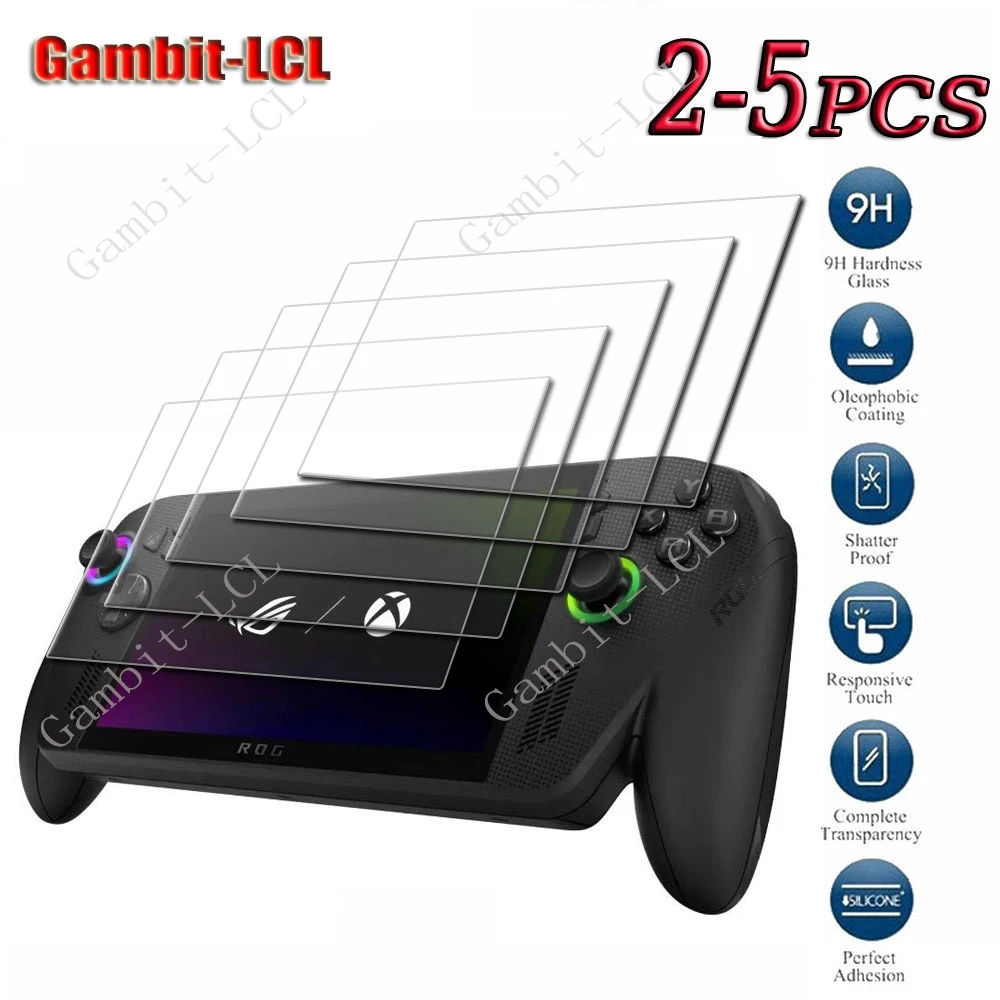 2-5 Stück 9H HD Panzerglas für Asus ROG Ally & Rog Xbox Ally/X Spielkonsole ON ROGAlly AllyX X20 Displayschutzfolie