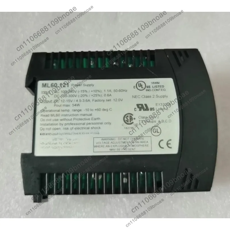 Second-hand test OK    rail power supply ML60.121 12V54W