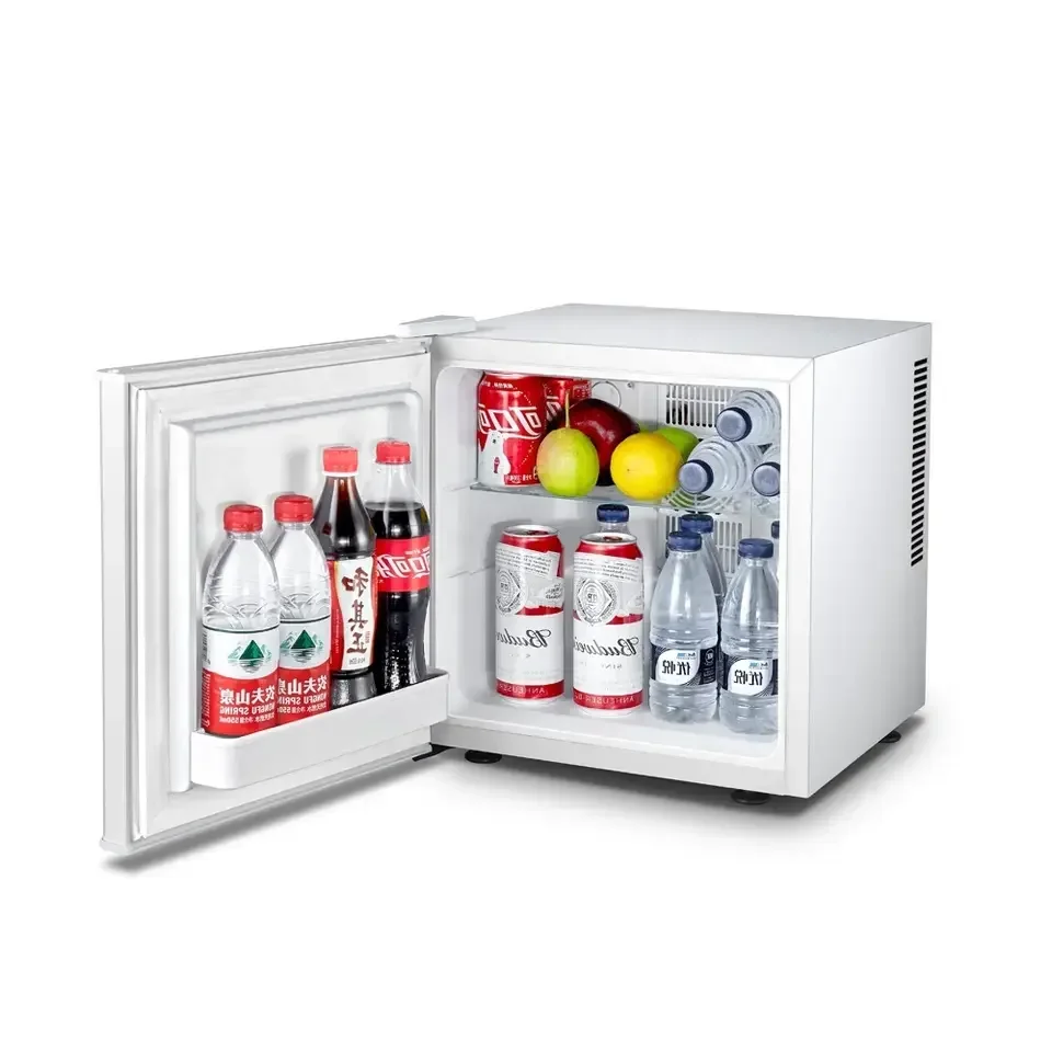 Single Door Mini Fridge Black Portable Thermoelectric Cooler and Warmer Refrigerator for Home