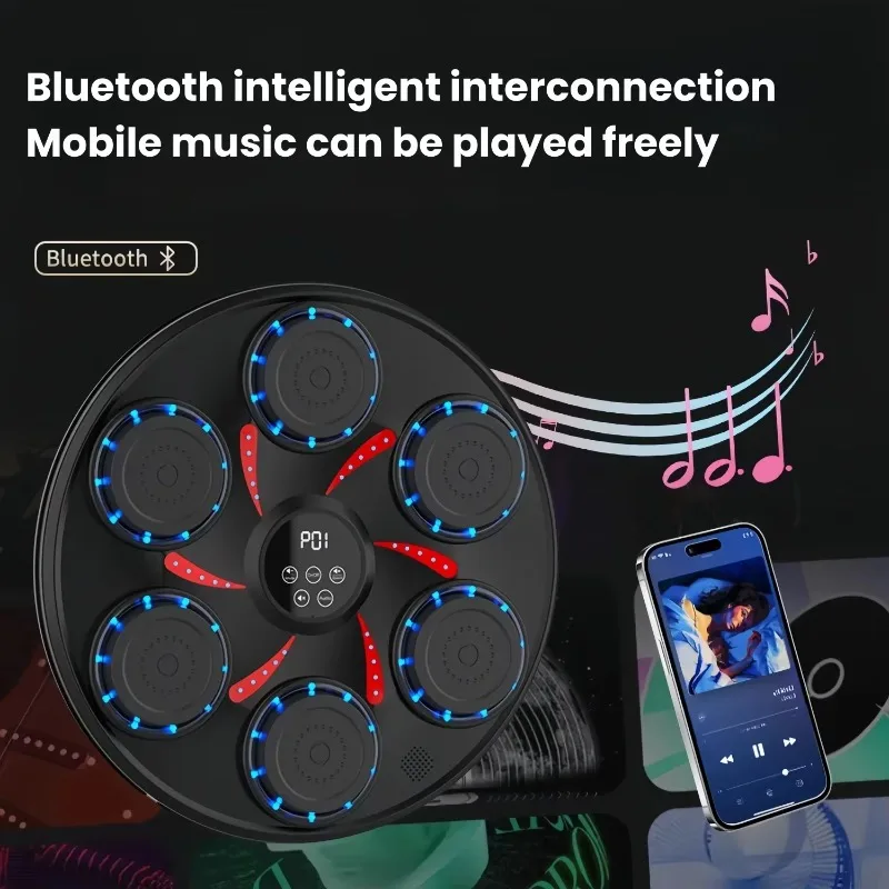 

Electronic Boxing Amusement Boxing Punch Machine Trainer Workout All Mounted Music Lights Boxing Machines For Home