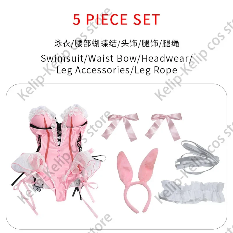 女性のためのアニメゲームのコスプレ衣装,水着,ジャンプスーツ,ビキニ,素敵なカーニバルスーツ,忍者の神,夏