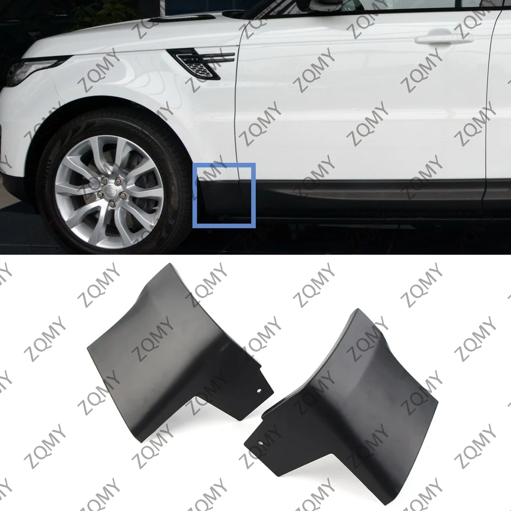 2Pcs Car Lower Fender Side Corner Proector Molding For Land Rover Range Rover Sport 2014 2015 2016 2017 LR044128