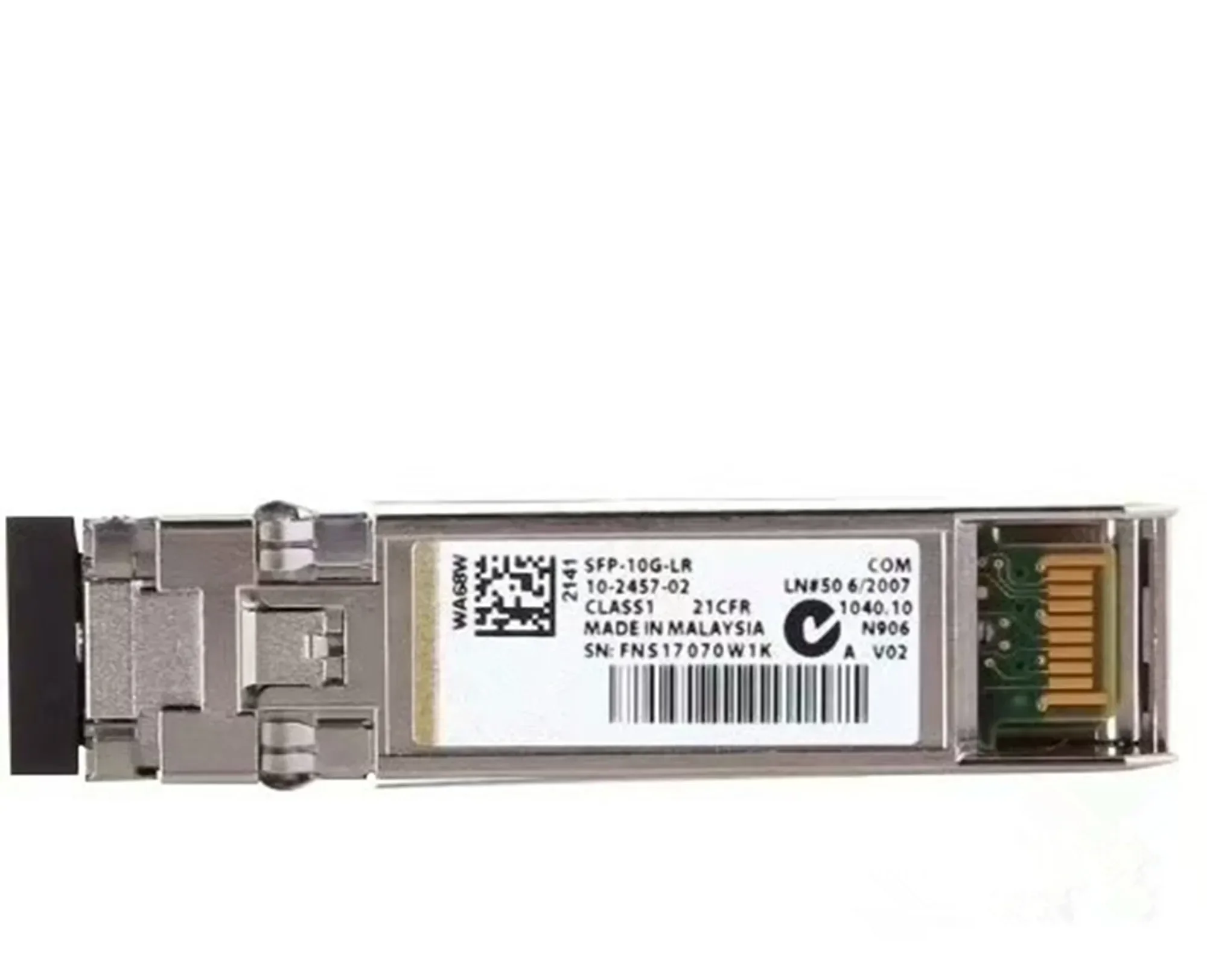 module-optique-de-fibre-monomode-d'emetteur-recepteur-de-fibre-10g-sfp-sfp-10g-lr-10-2457-02-1310nm-10gb