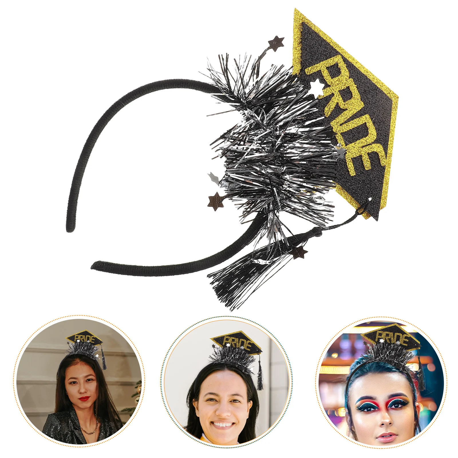 

Stylish Graduation Headband With Tassel For Graduation Events And Celebrations Comfortable Headband For Long Or Short Hair Gradu