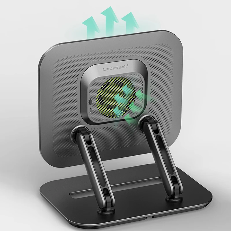 Advanced Laptop Stand Aluminum Alloy Height Adjustable Holder Notebook Cooling Pads for Macbook Air Pro Lenovo Samsung Dell XPS