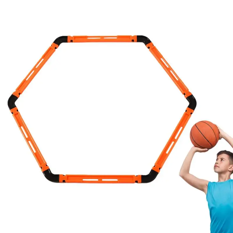 

Agility Rings Football Training Equipment Hex Agility Rings For Speed Training & Agility Foot Work Training Football Training