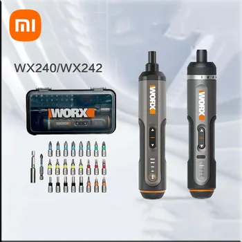 샤오미 Worx 미니 전기 스크루 드라이버 세트, 스마트 무선 전기 스크루 드라이버, USB 충전식 핸들 세트, 드릴 도구, WX242, 4V Best5 샤오미 Worx 미니 전기 스크루 드라이버 세트, 스마트 무선 전기 스크루 드라이버, USB 충전식 핸들 세트, 드릴 도구, WX242, 4V Best5