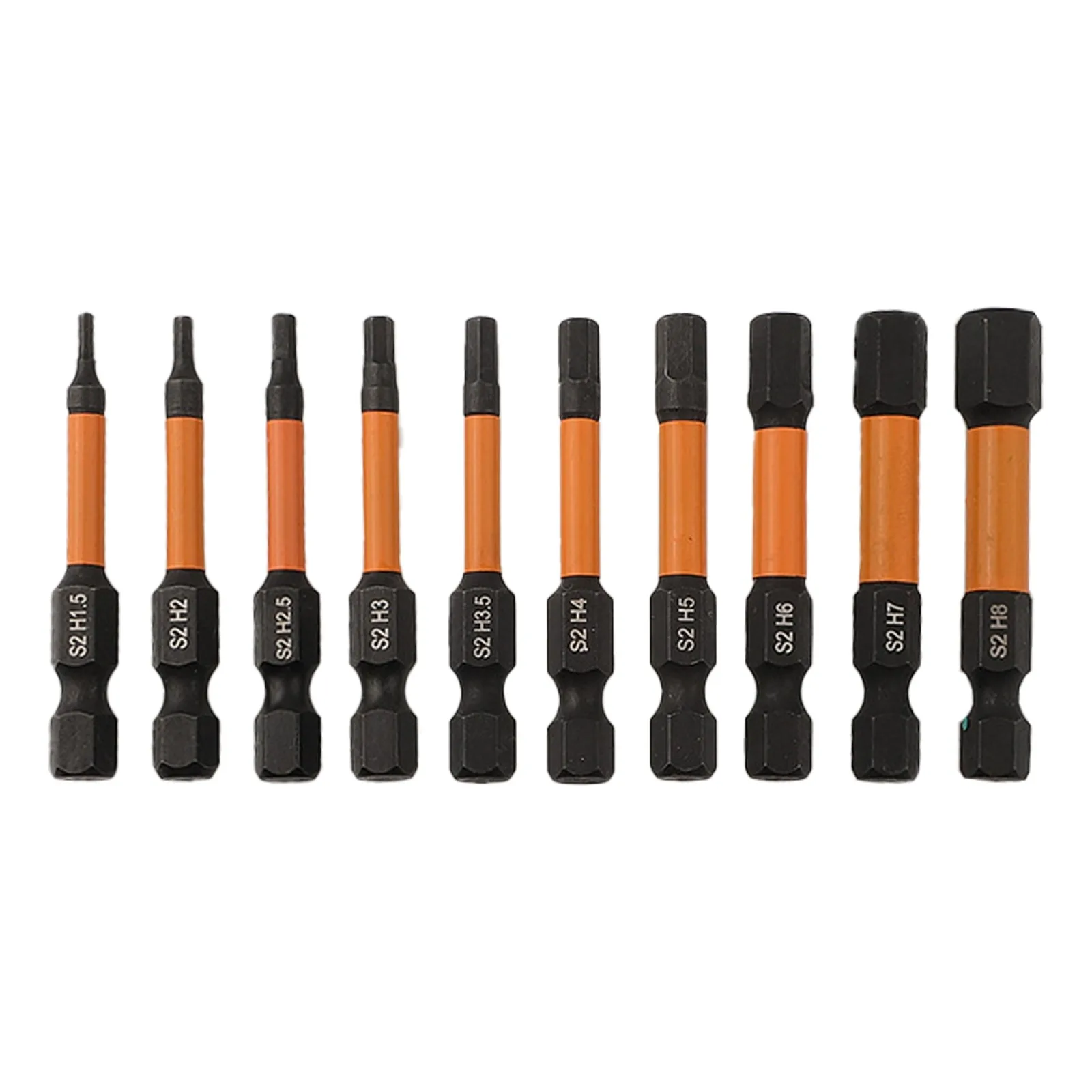 

New Screwdrivers Bit Magnetic Metal Screwdriver Wear-resistant High-strength Inner Hexagon 1/4inch 50mm Bit Holder