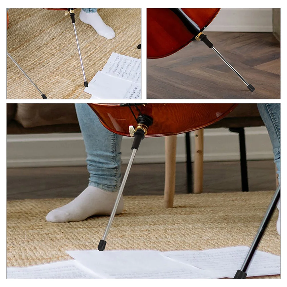 

3 Pcs Cello Endpin Rest for Floor Protector Holder Stoppers Anchor Anti Slip Pad Non Non-slip