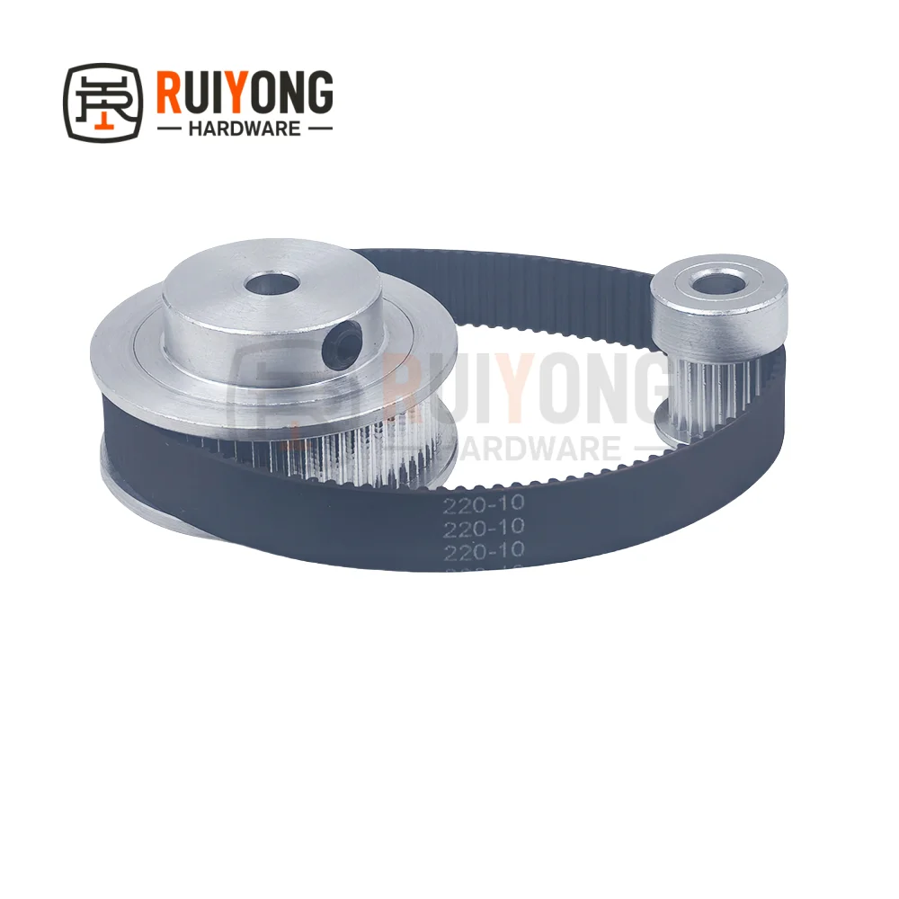 20 dientes tipo K GT2 polea de distribución diámetro 3/3,17/4/5/6/6,35/8mm ancho de correa 610/15mm 2GT piezas impresas en 3D