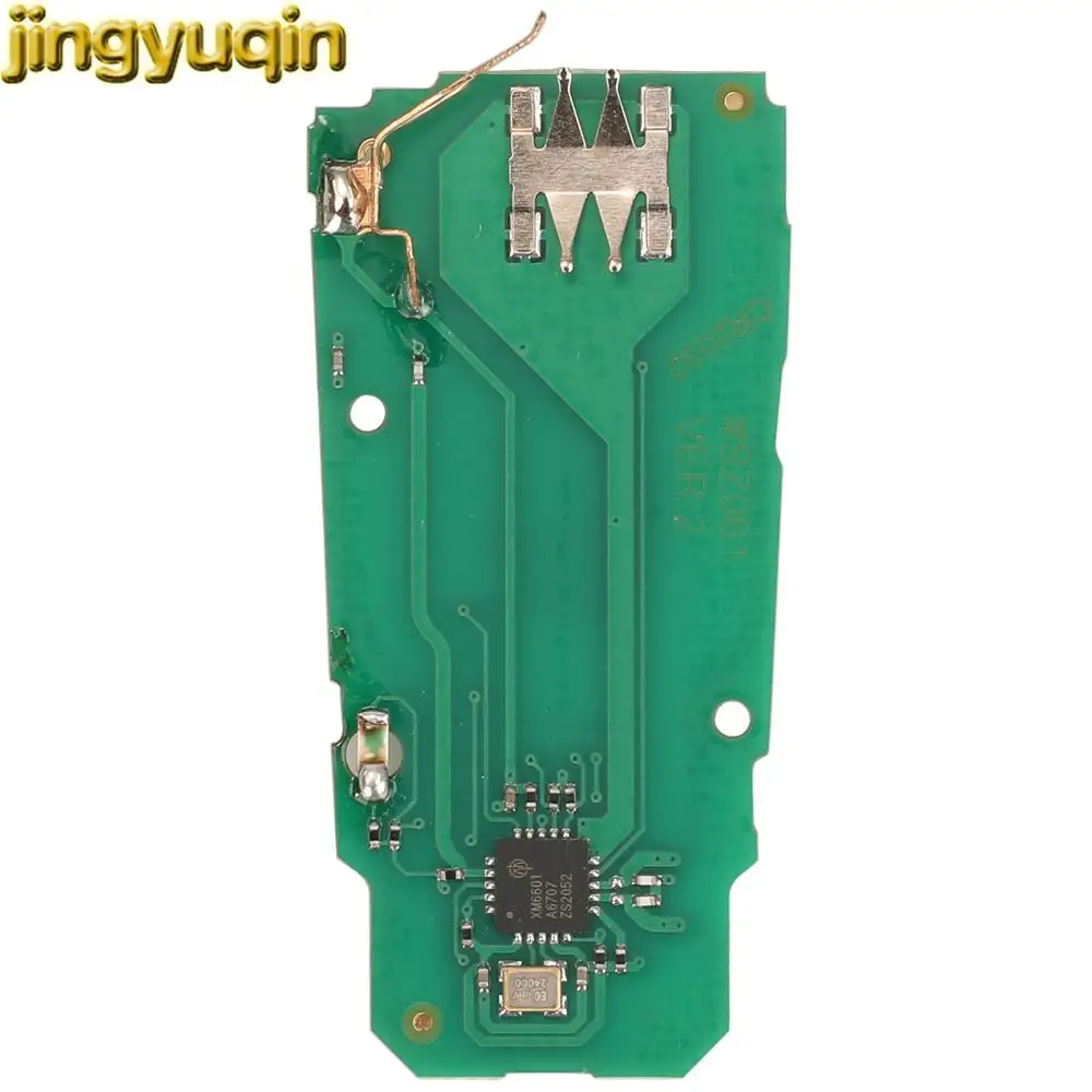 Jingyuqin Remote Half-Smart Car Key Circuit Board 434Mhz ID48 Chip For Volkswagen VW Passat B6 3C B7 Magotan CC 3C0959752BA 3BTN