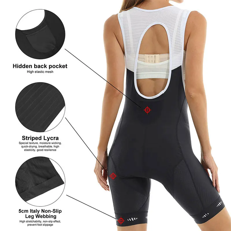 X-tiger – short de cyclisme rembourré pour femme, collant de vtt, Slim Fit UPF 50 + dernière génération