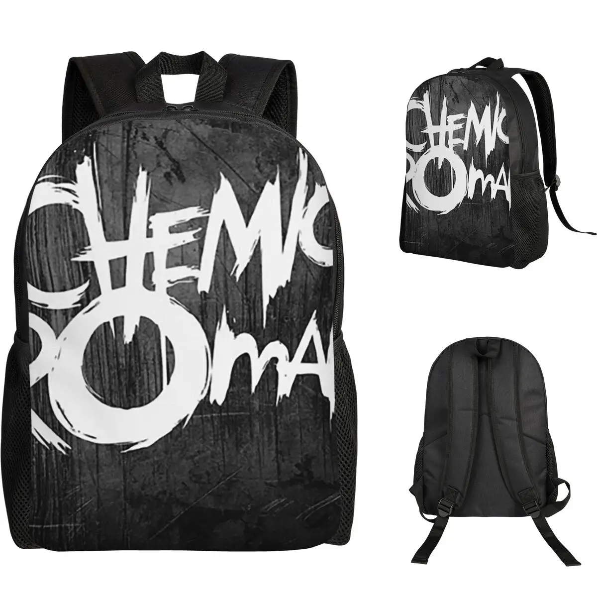 

Рюкзак Mcr Band Punk Rock My Chemical Romance для студентов, школьная сумка для мальчиков и девочек, сумка для книг, школьная сумка, сумки через плечо для компьютера